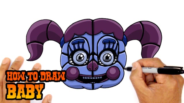 How To Draw Funtime Freddy Fnaf Sister Location Fnaf Characters